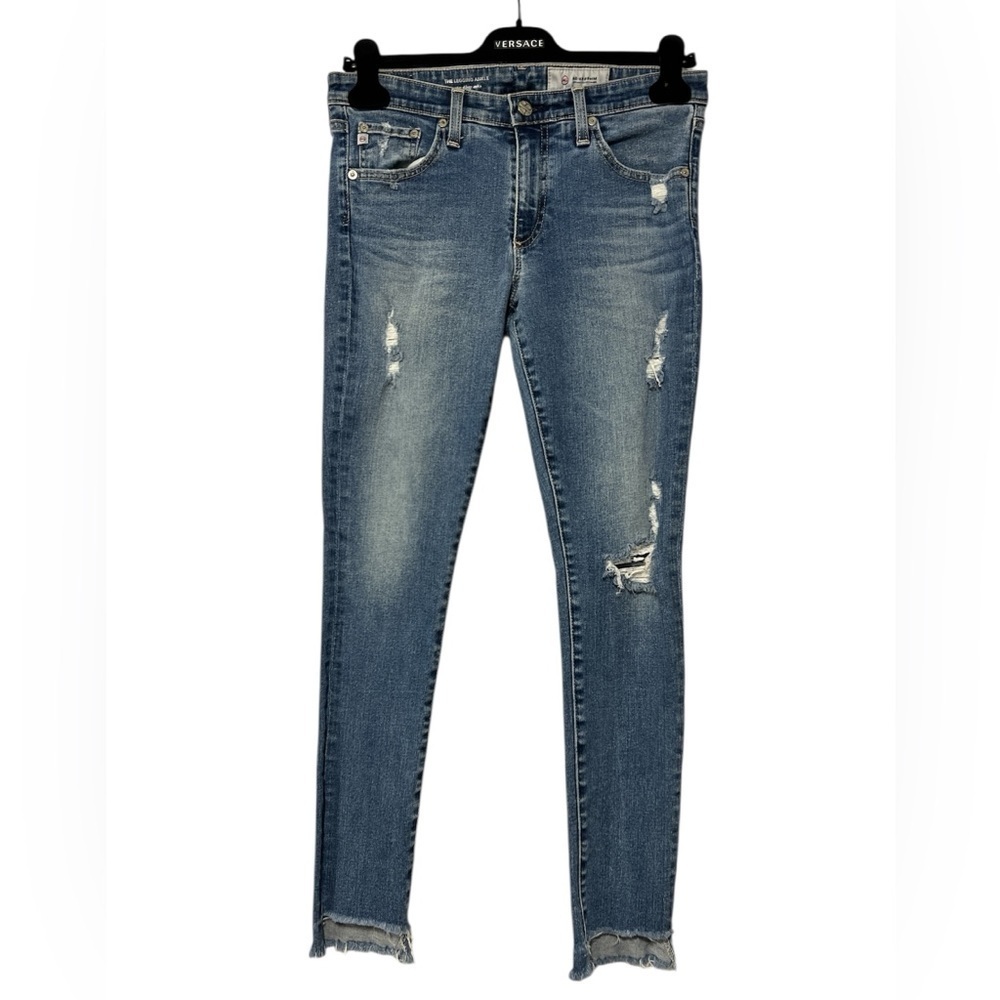 Ag ADRIANO GOLDSCHMIED The Legging Ankle Super Skinny Distressed Jeans